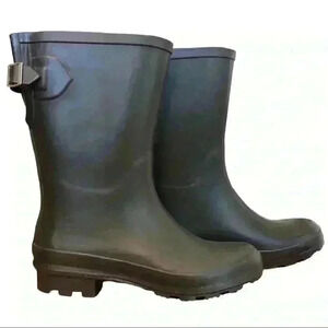 🌈 6/$60, Target Rainboots, Black, Size 7